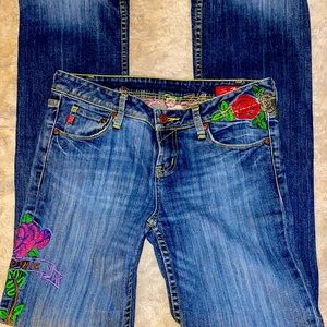 Seven7 for all mankind Jeans embroidered 29”